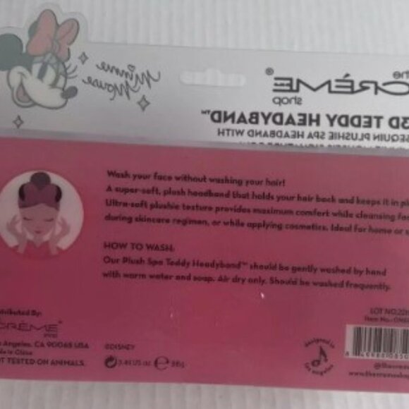 Minnie Mouse sequin bow spa headband limited edition - Picture 3 of 5